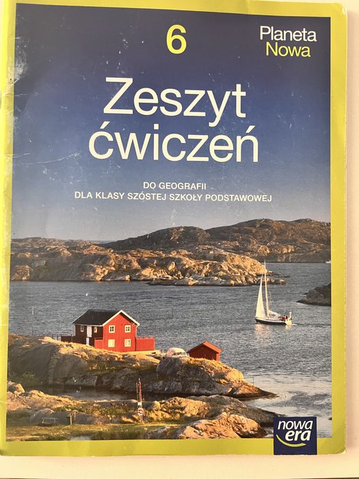 Zeszyt ćwicień do geografii kl 6 Nowa Era 2022