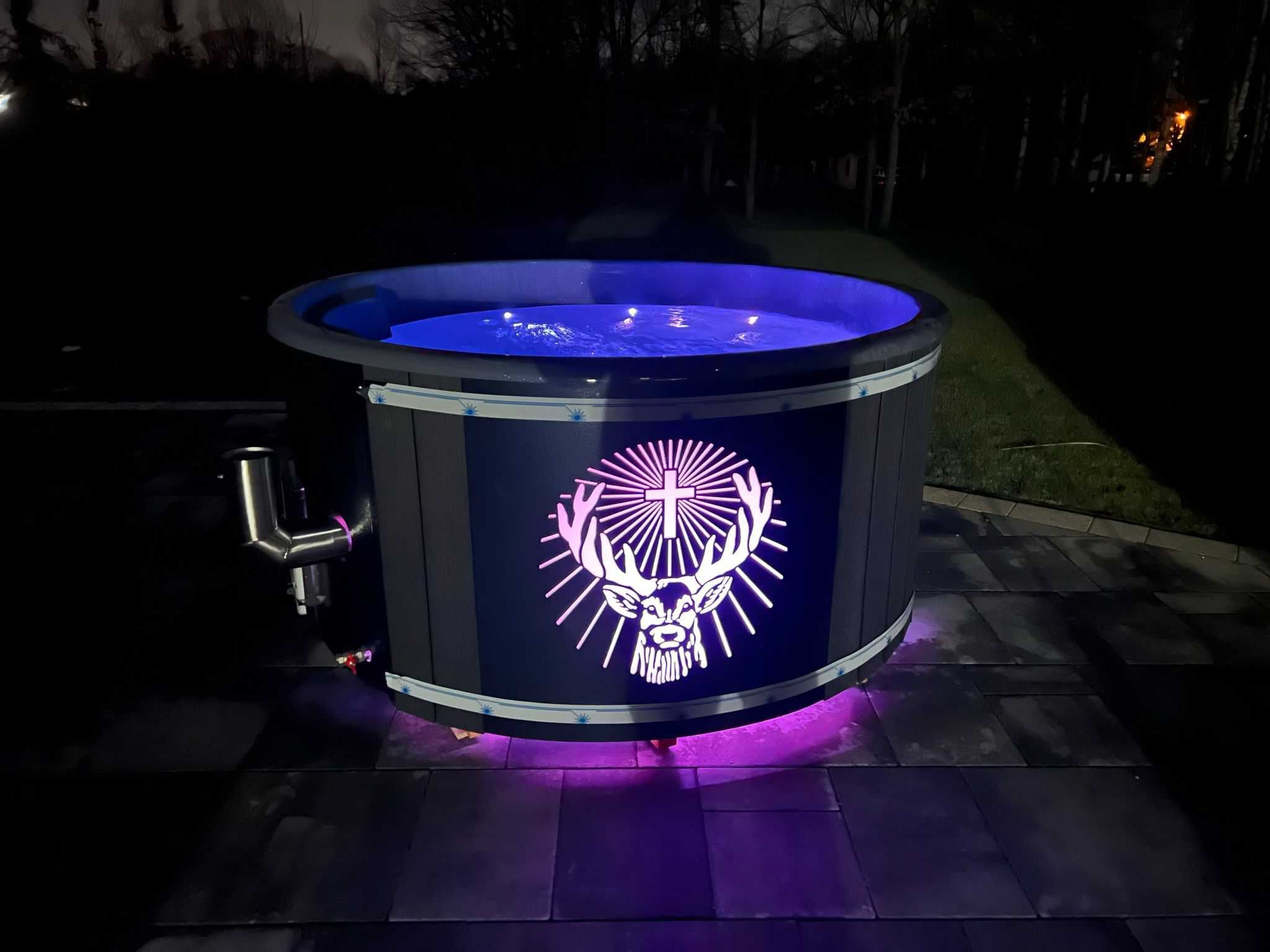 Balia ogrodowa Jacuzzi wanna z hydromasażem Bania Premium