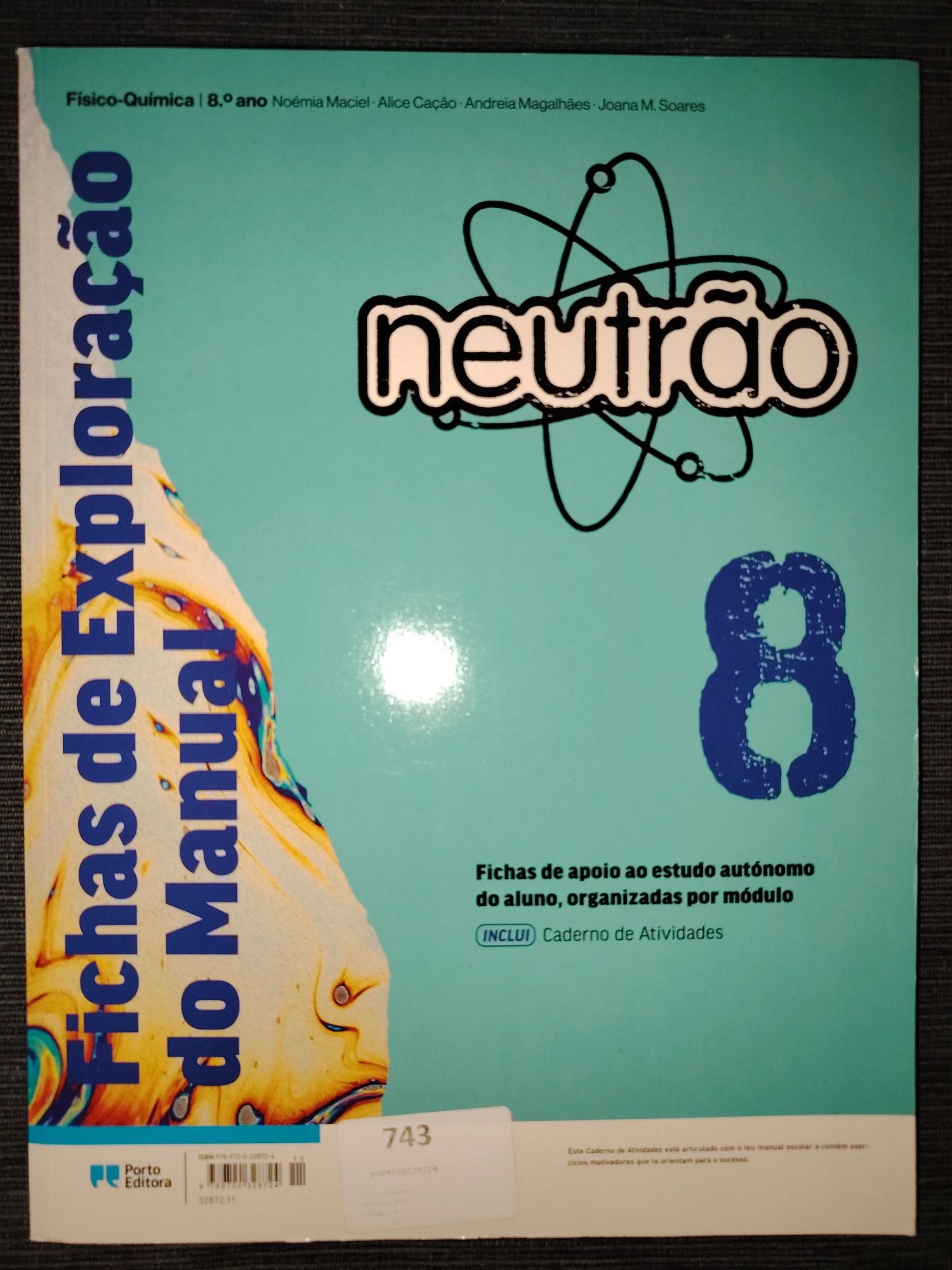 Caderno de Actividades e Fichas de Exploração 8 ano - Neutrão