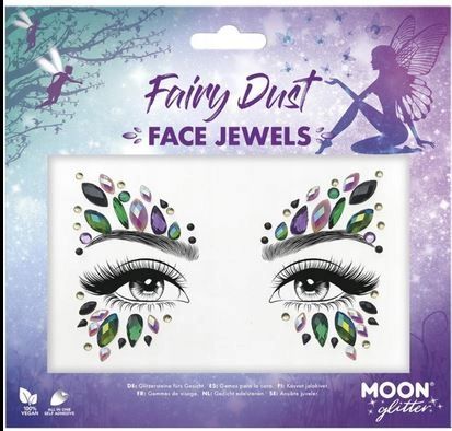 Naklejki 3D na Twarz Kryształki Makeup Fairy Dust