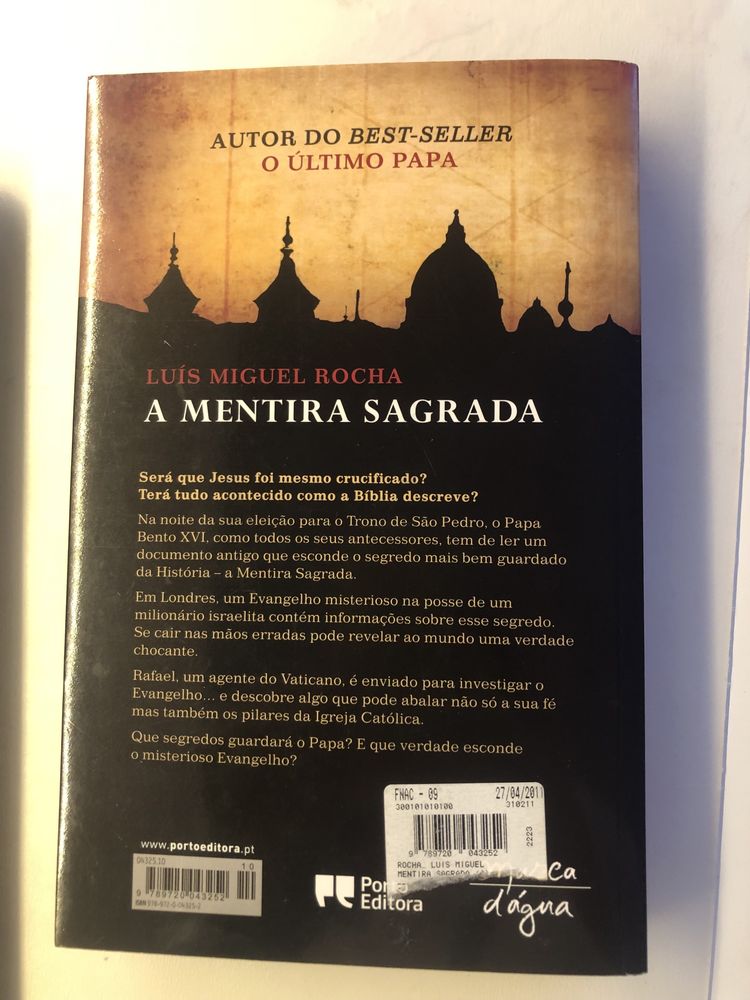 A Mentira Sagrada - 1 Edição