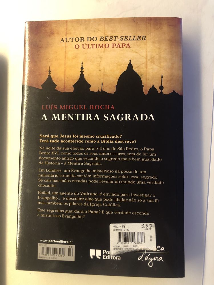 A Mentira Sagrada - 1 Edição