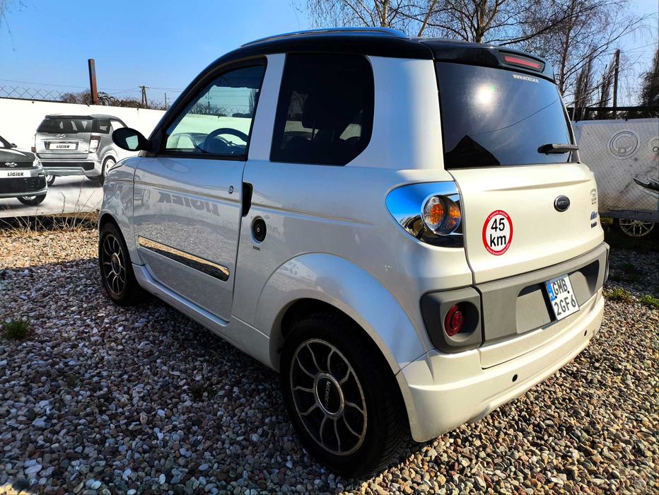 Microcar M.go Elegant-Cichy silnik DCi-Kamera cofania-Transport Gratis