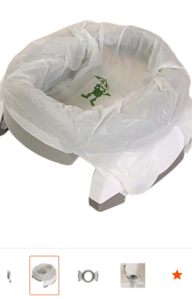 Nocnik turystyczny Nakładka na WC 2w1