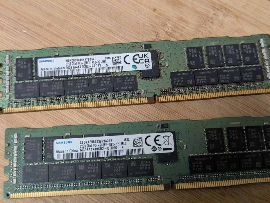 Pamięć RAM DDR4 64GB 2x32GB 2666Mhz Samsung DualChanel