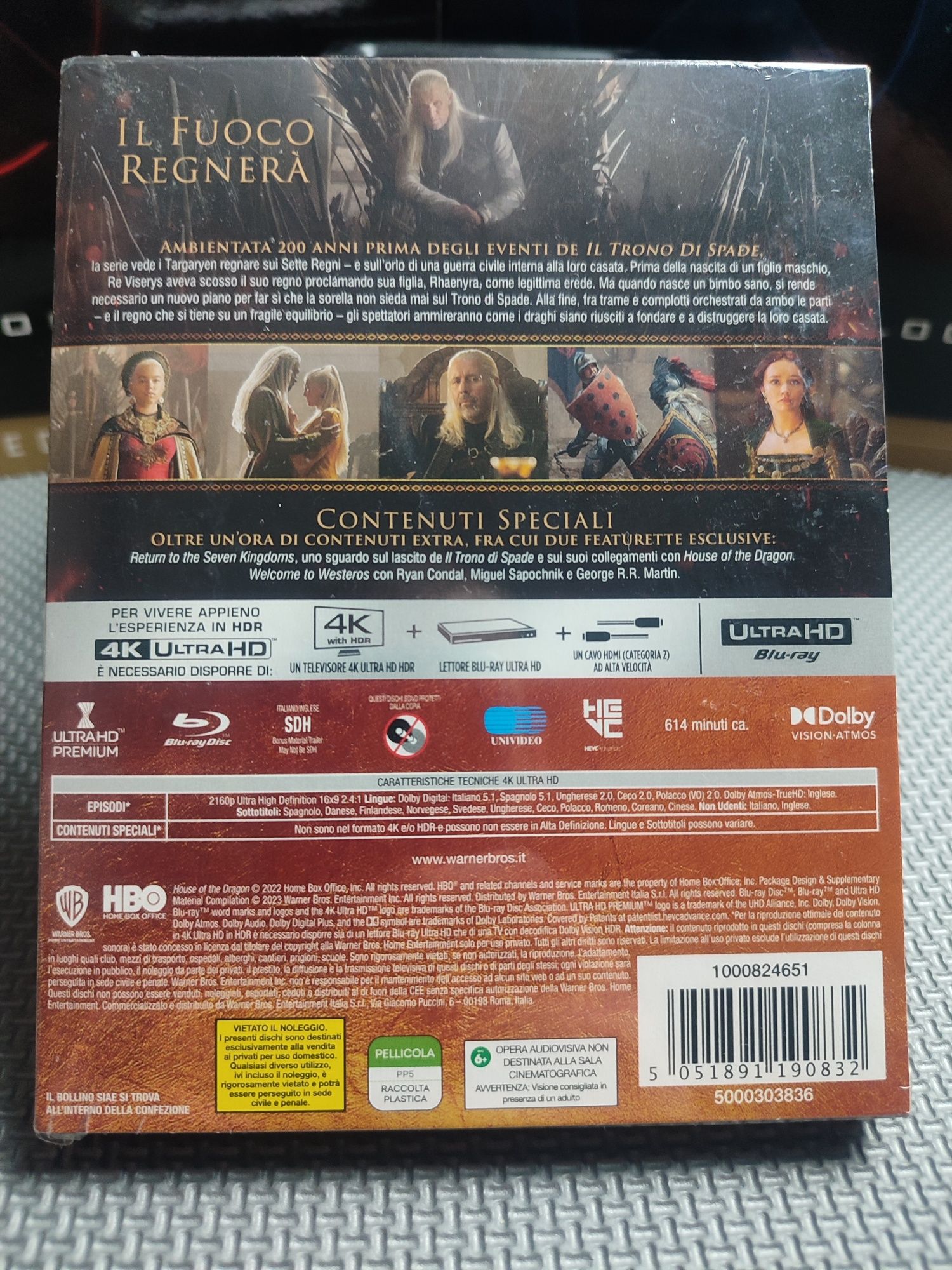 Serial Ród smoka sezon 1 4K Ultra HD blu-ray Pl