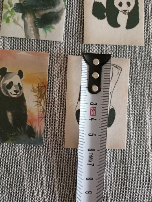 Naklejki panda - cena za całość