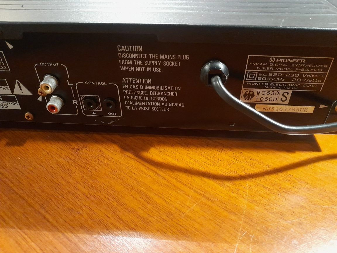Pioneer F-502  RDS wysoki model