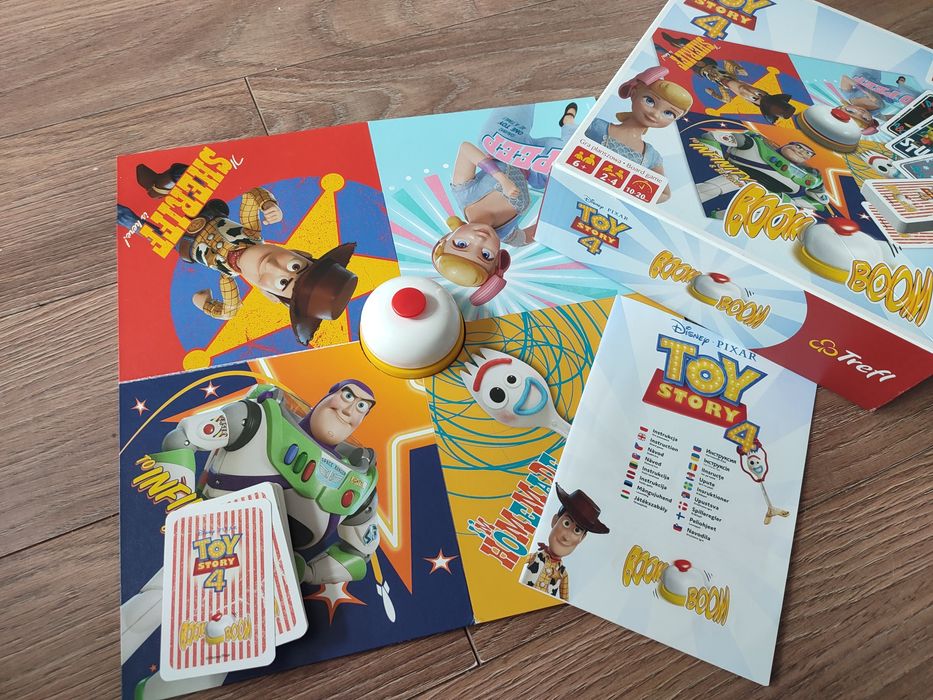 Gra karciana boom boom toy story