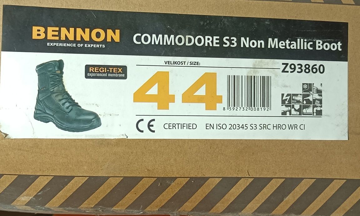 Buty robocze Bennon Commodore S3 r.44