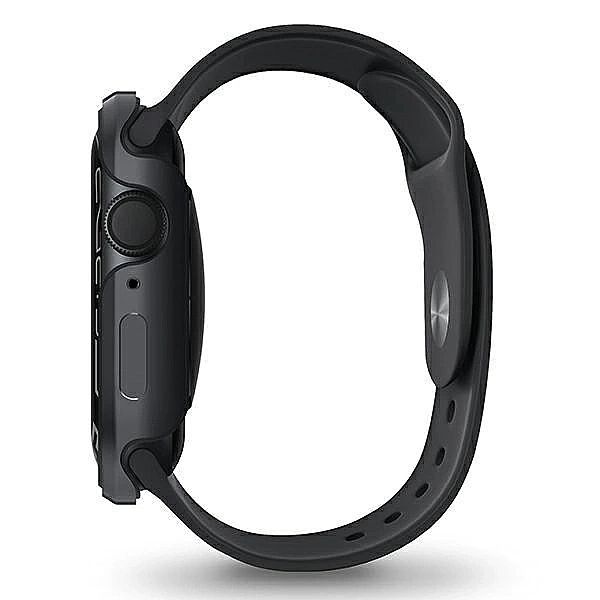 Etui UNIQ Valencia na Apple Watch 4/5/6/7/8/SE/SE2/40/41mm - grafitowe