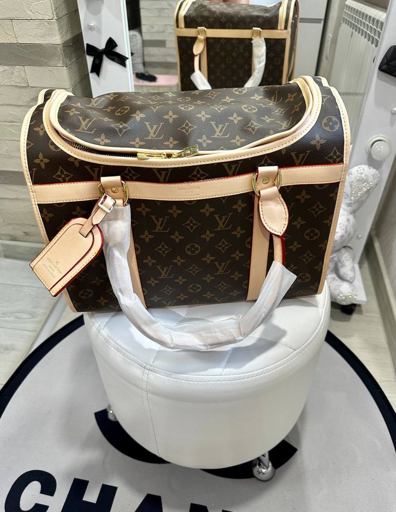 Сумка переноска для тварин Сумка переноска Louis Vuitton