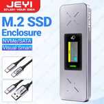 JEYI i9x NVMe / SATA SSD карман, USB 3.2 10Gbps, в комплекте 2 USB