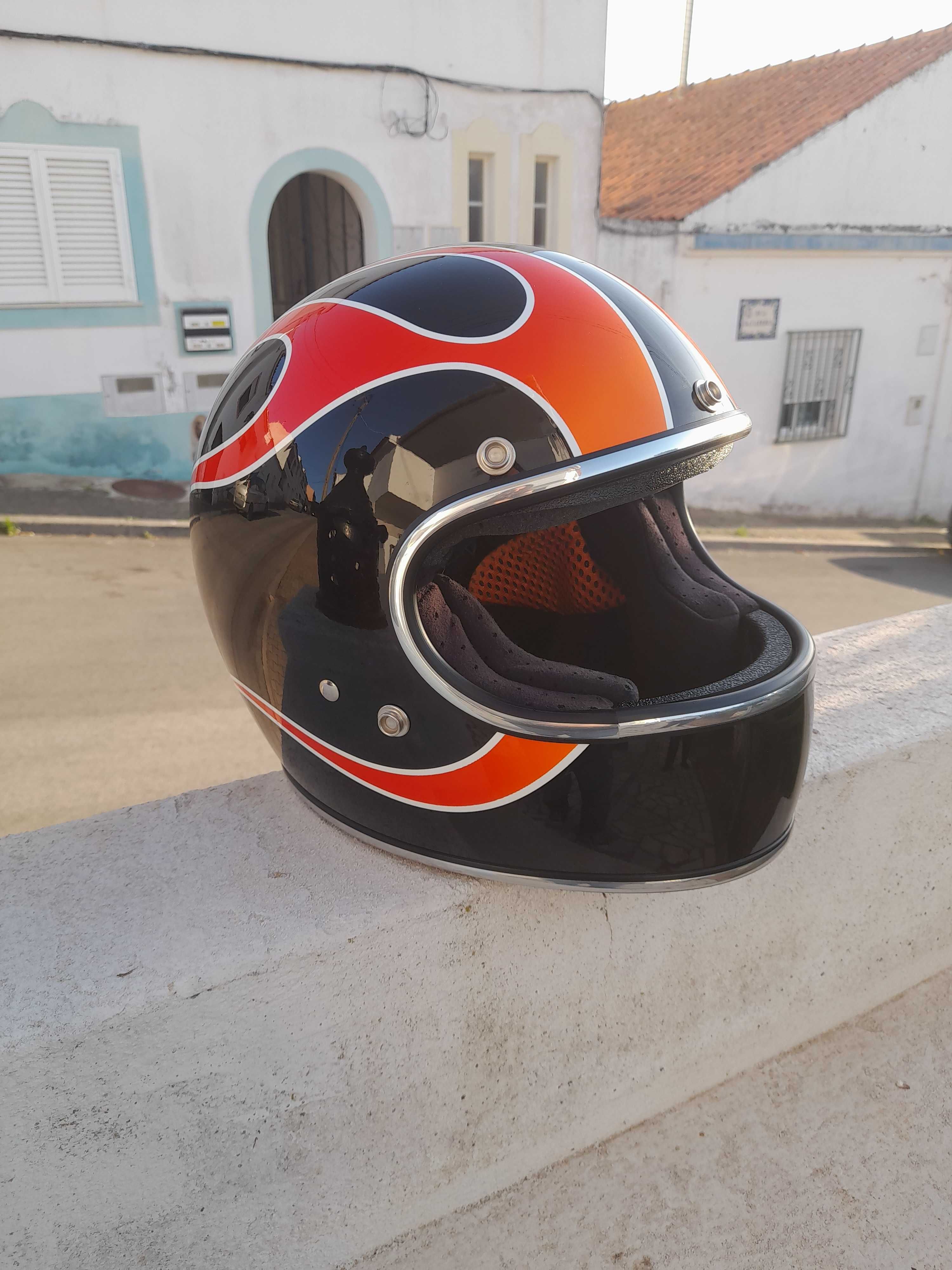 Capacete builtwell gringo tamanho S