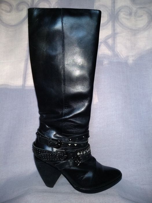 Сапоги р. 38 кожа евро зима