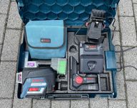 Laser krzyżowy zielona linia 3*360 Bosch GLL 3-80 CG L-BOXX