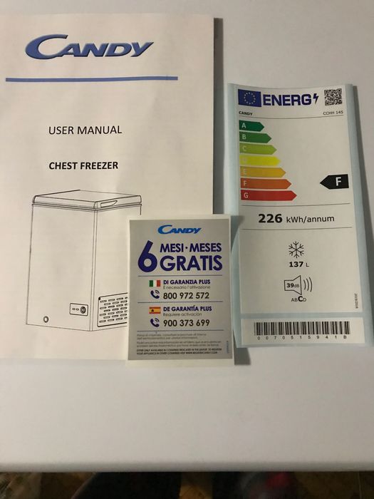 Морозильна камера Candy CCHH145