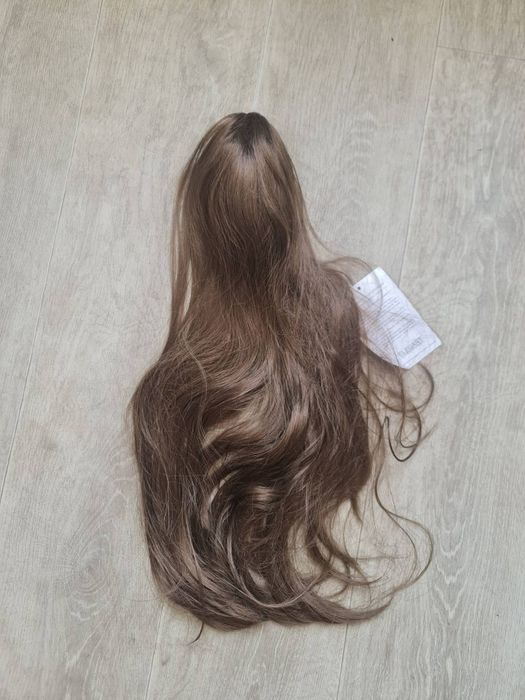 Волосы хвост шиньон шиньен