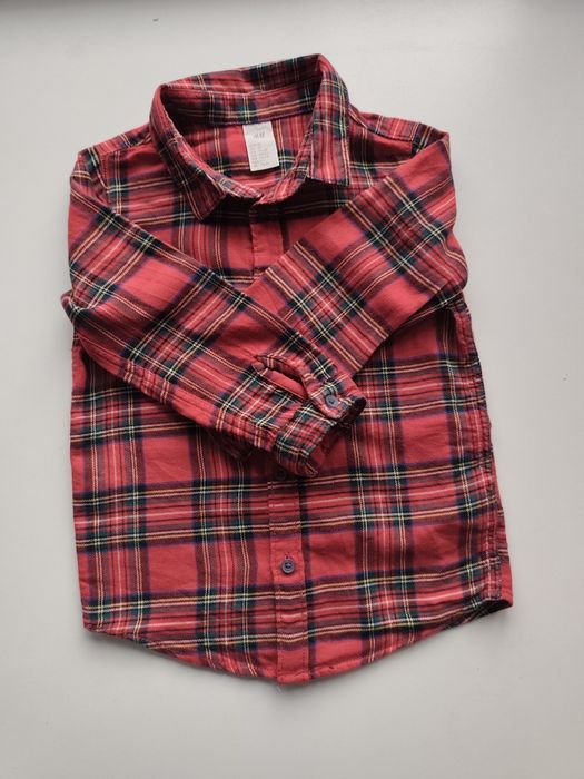 Koszula świąteczna H&M 92 / 2 lata