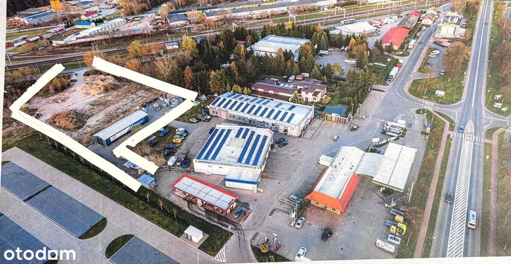 Atrakcyjny Teren Inwestycyjny Usługowo Handlowo Przemysłowy obok  Hali