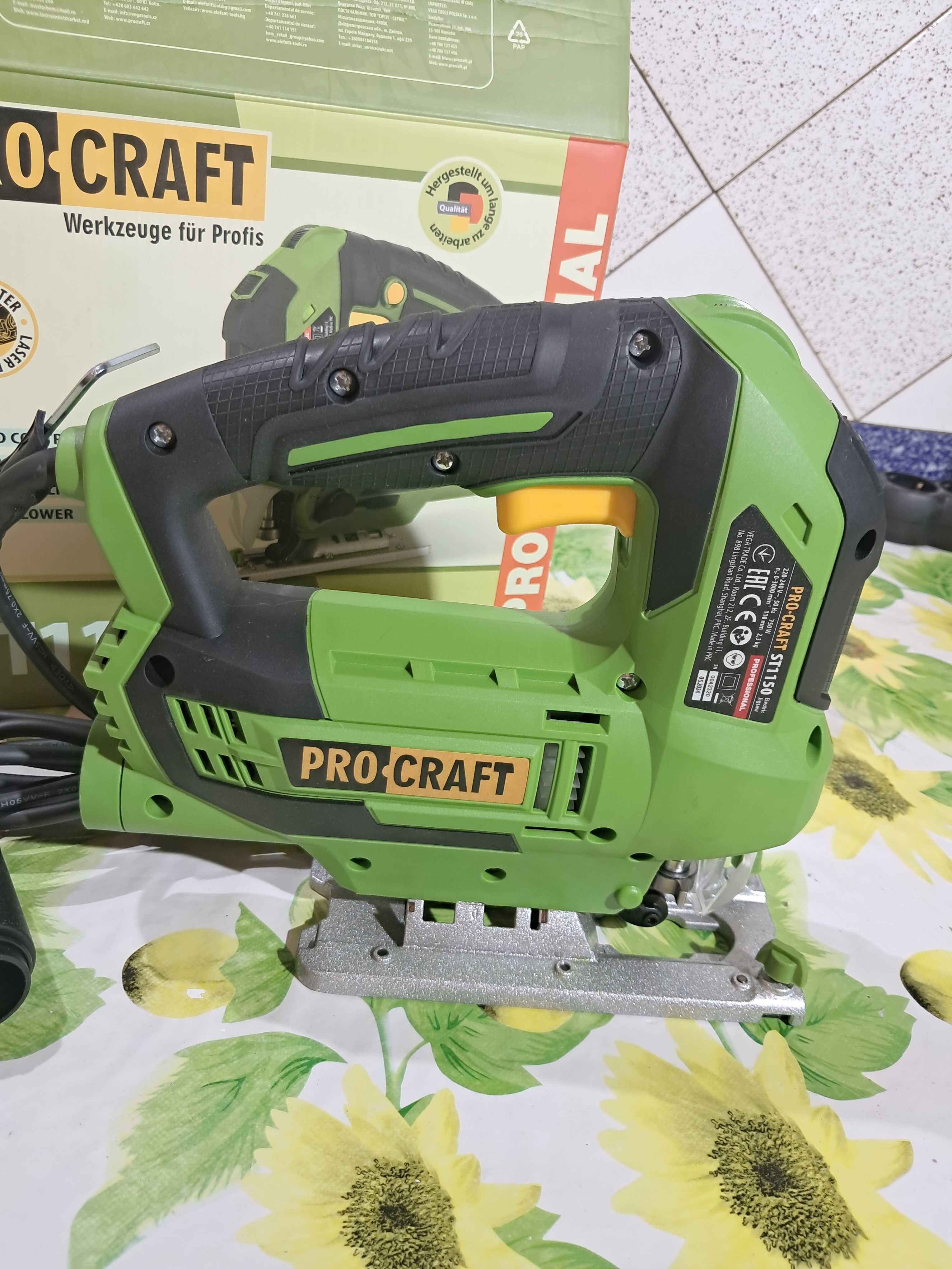 электро лобзик PRO - CRAFT ST1150 Новый
