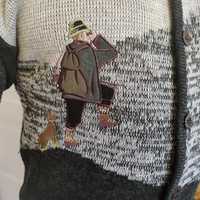 Sweter męski dla myśliwego XXL