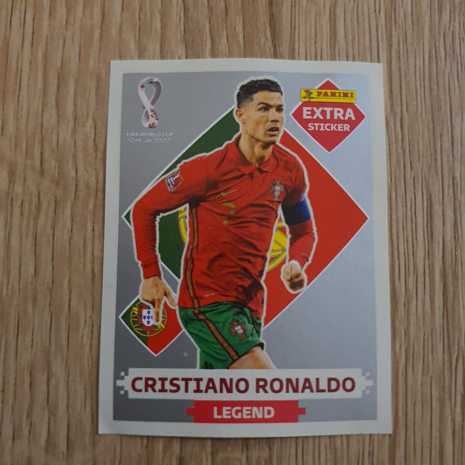 Carta Extra/Legend prata do Cristiano Ronaldo.  Raríssima