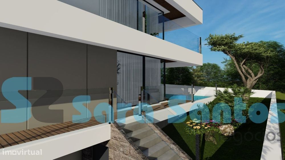 Moradia T3+1 de luxo c/piscina vista sobre Douro-Gaia