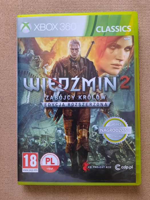 Wiedzmin 2 Zabójcy Królów Xbox 360 Polska Wersja (stan 5/6)