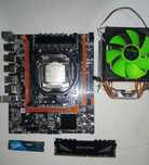 процессор xeon 2620-v3 на материнке x99h