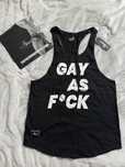 Czarna bokserka Gay as F*ck ThePack M