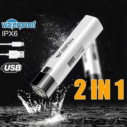 Mini Lanterna Portátil - Carrega Por USB - NOVA