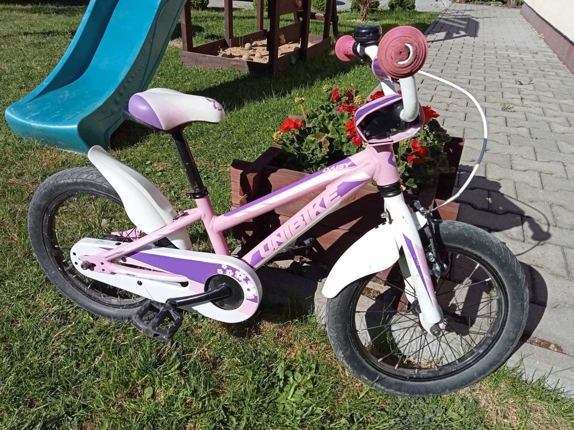 Rowerek dla dziewczynki Unibike Daisy koła 16 cali