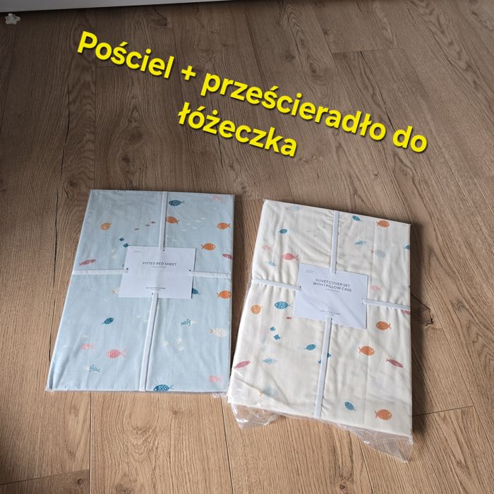 Pościel prześcieradło Reserved bawełna cotton łóżeczko