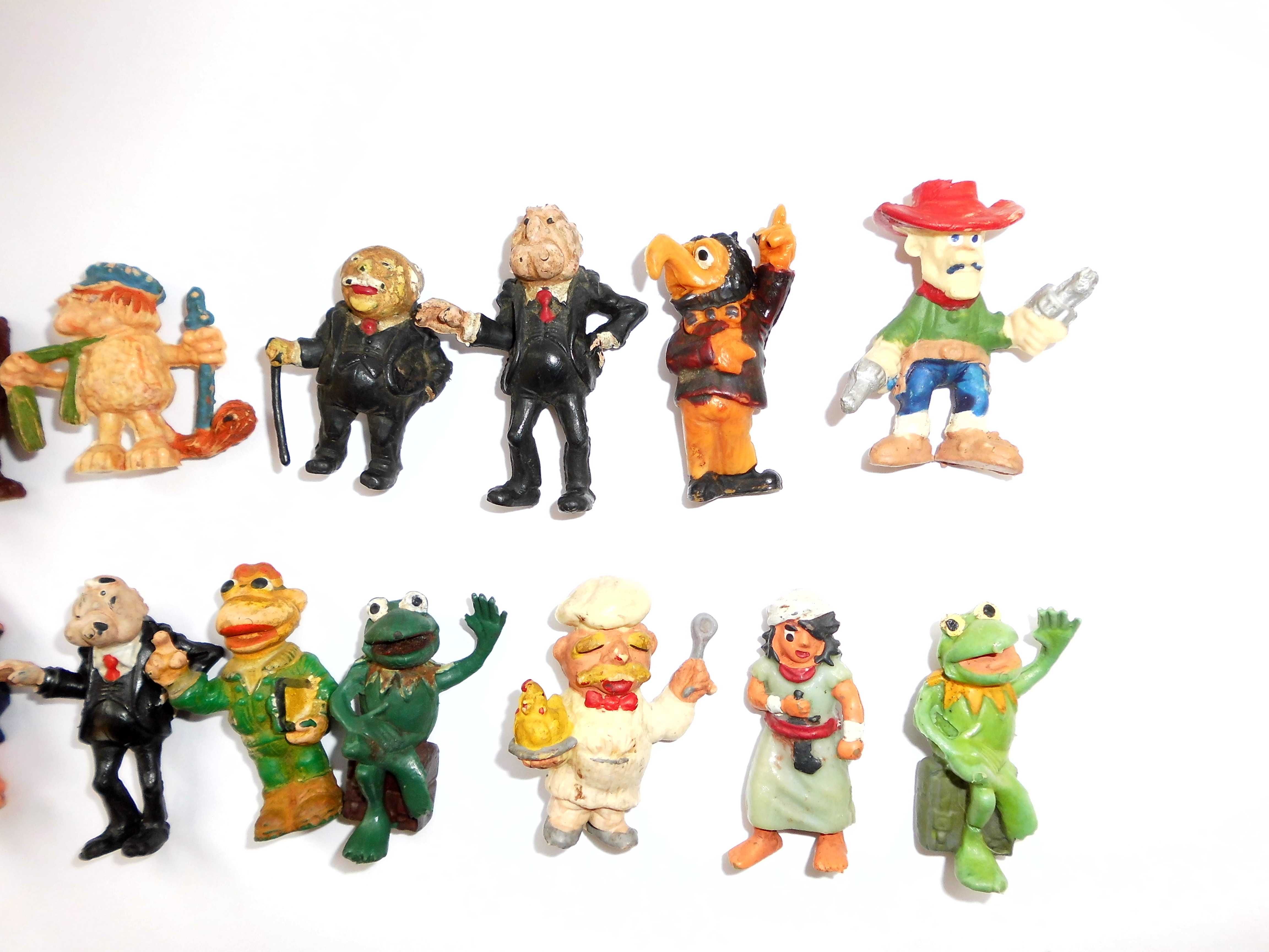 Kolekcja figurek Muppet Show z 1976r. Polska PRL