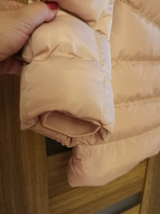 Płaszcz puchowy zimowy dla dziewczynki