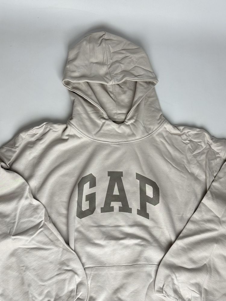 Yeezy GAP худи худі с голубом оверсайз oversize baggy M L S