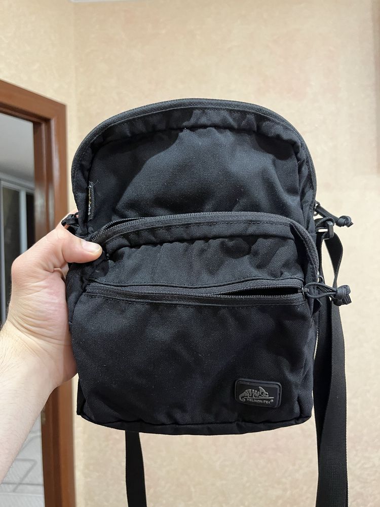 Сумка Helikon-Tex EDC COMPACT SHOULDER BAG Black Черный(состоян 10/10)