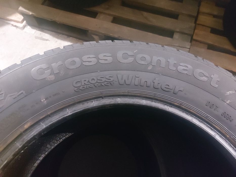 Opony 195/70 R16 zima Continental  Crosscontact 195/70/16 bieżnik 7,4