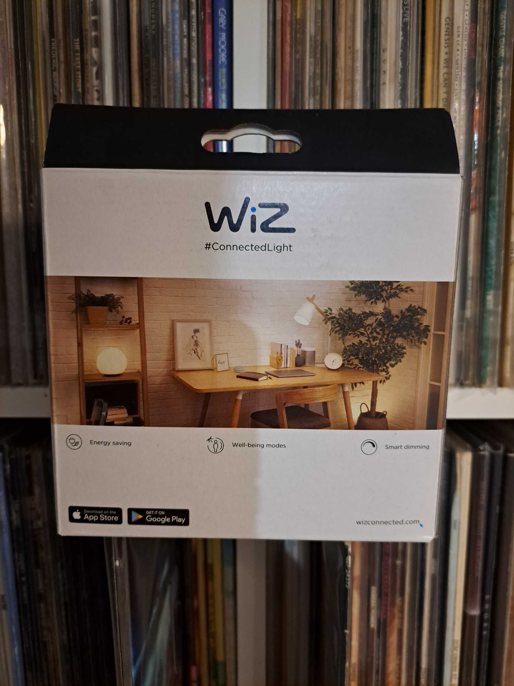 Conjunto de 2 lâmpadas  inteligentes Wiz Wi-fi