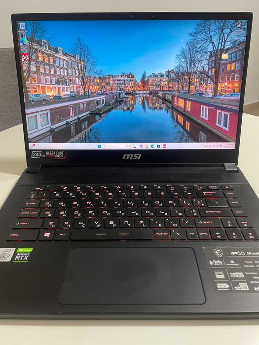 Ігровий ноутбук MSI Stealth gs66 15,6 i7-10750H/16gb/1 TB/RTX2070