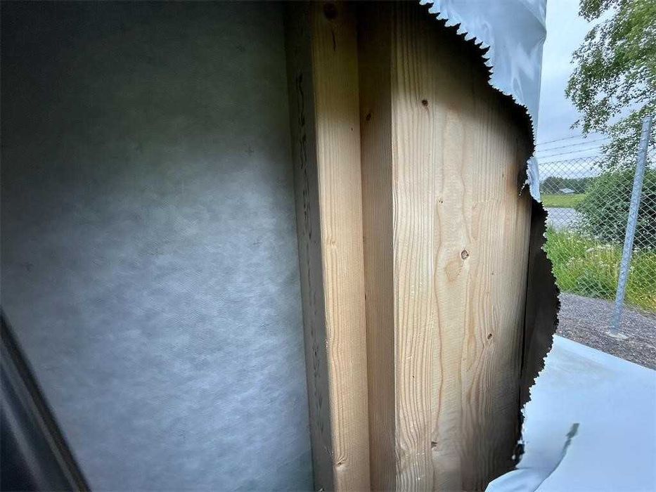 • Dom drewniany, Szkielet •