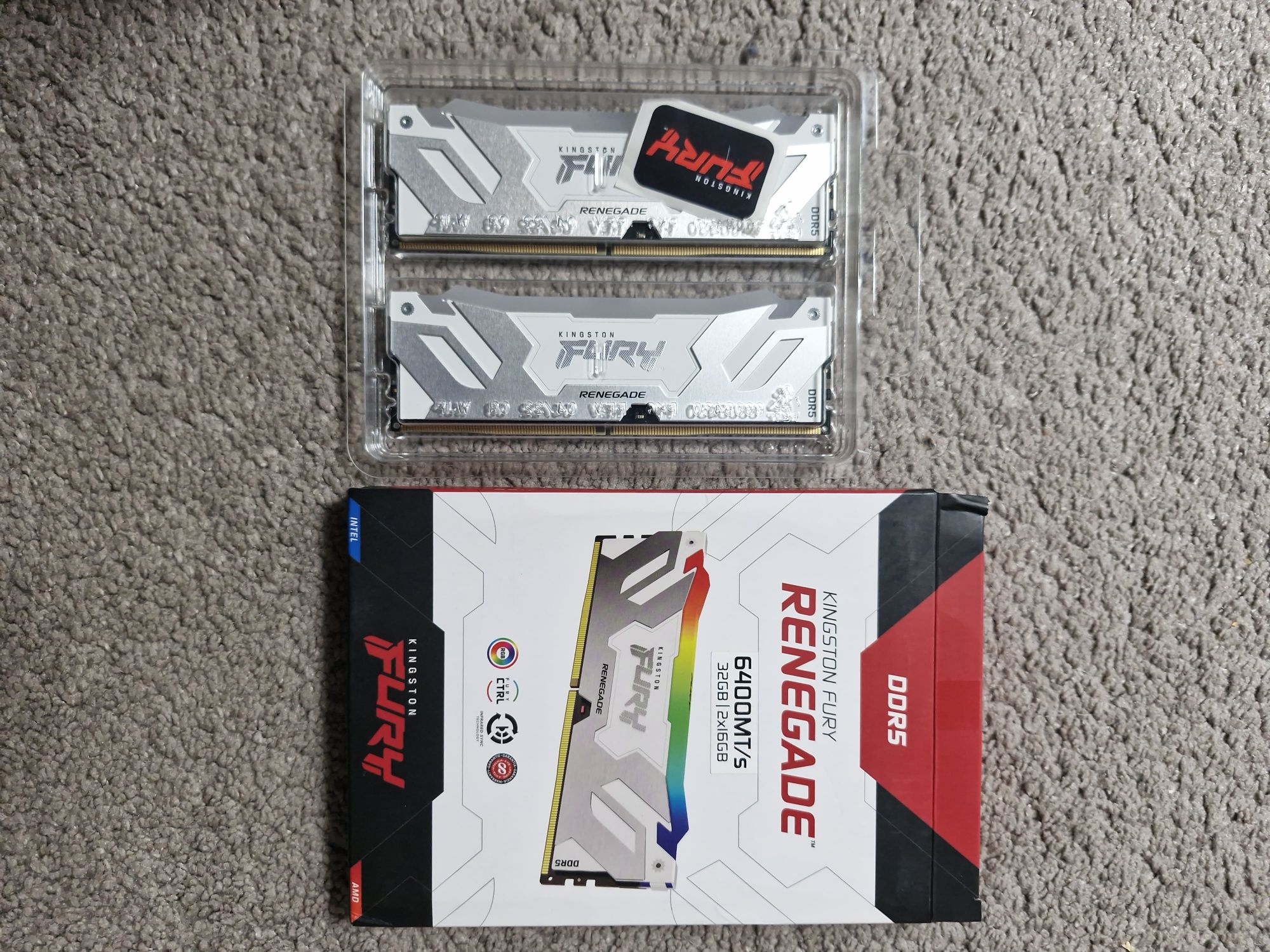 Kingston Fury DDR5 32GB Biały