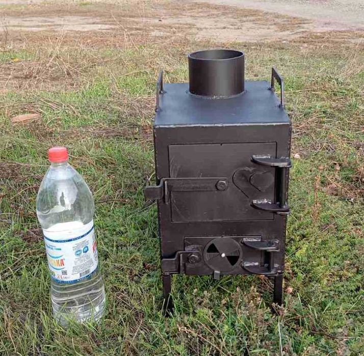 Окопна буржуйка бліндажна пічка компактна блиндажная буржуйка печь