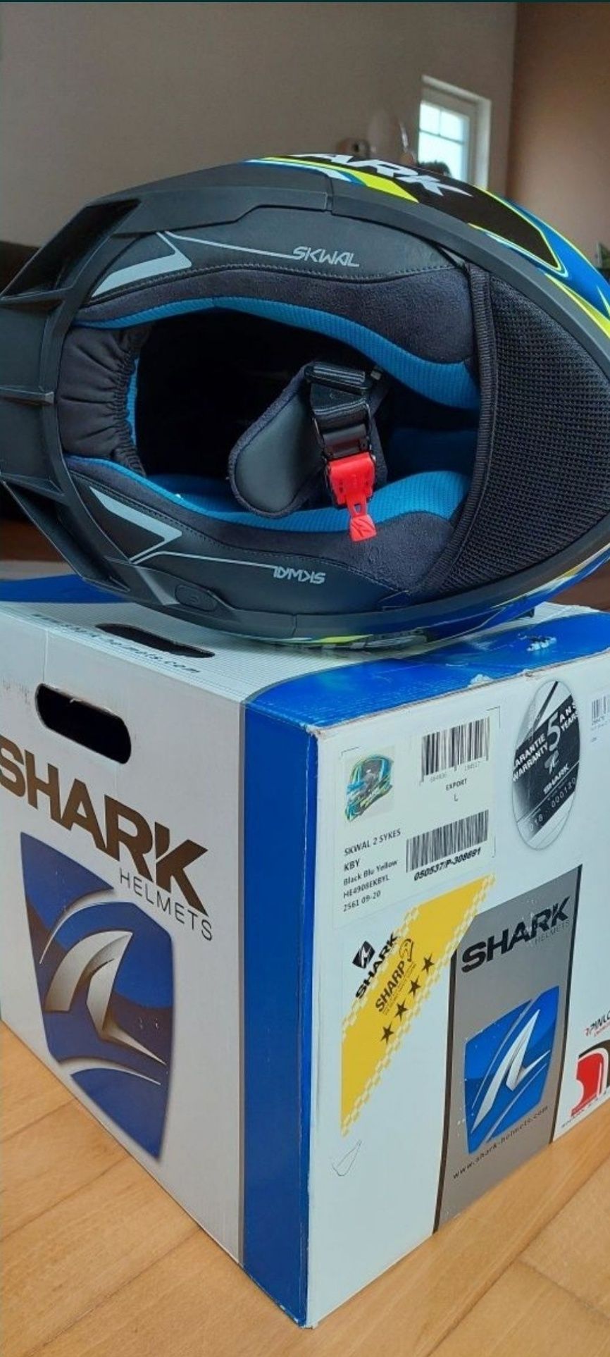 Capacete Shark Skwal 2 Tom Sykes - Tam L