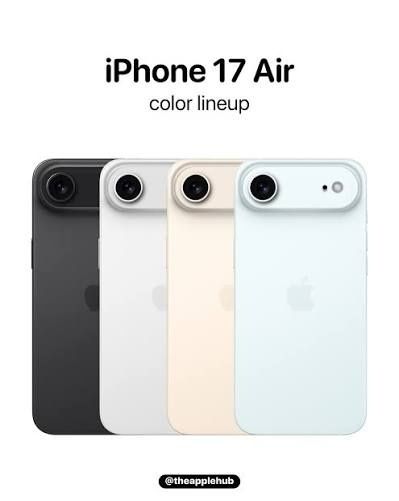 iPhone 17 Air,17,17 Pro,17 Pro Max