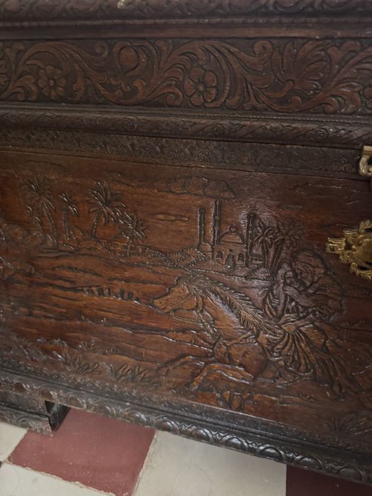 Baú Madeira Vintage