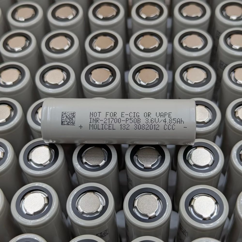 Акумулятор Molicel INR21700-P50B 5000mAh - 50A | Оригінал