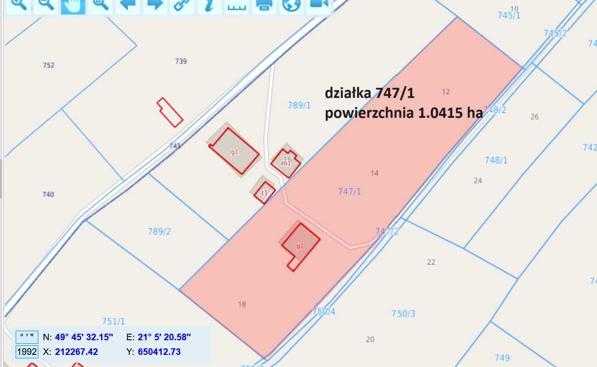 Działka rolno-budowlana Moszczenica