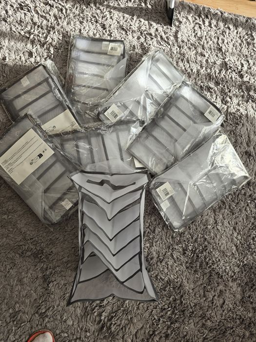 Organizer na odzież do szuflady, szafy 7 przegródek - 8 szt